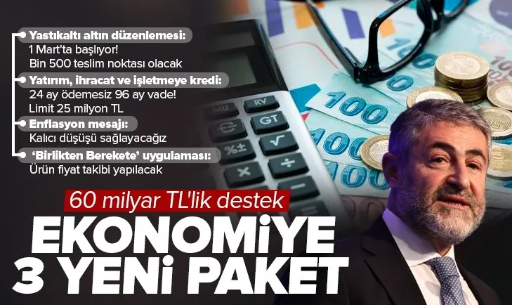 Son dakika: Ekonomide yeni destek paketi açıklandı! Hazine ve Maliye Bakanı Nureddin Nebati’den önemli açıklamalar