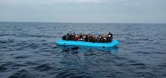 Çanakkale açıklarında 48 düzensiz göçmen kurtarıldı