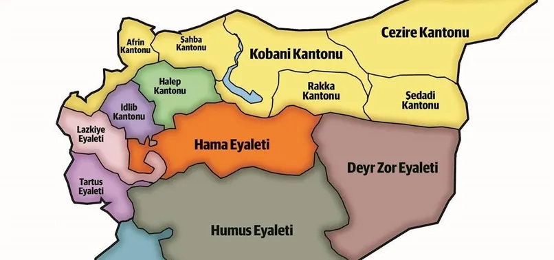 ABD, Suriye'yi bölüp ülkenin kuzeyini PKK'ya verdi!