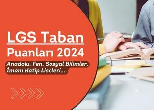 LGS Taban-Tavan Puanları 2024: MEB LGS başarı sıralaması belli oldu mu, ne zaman açıklanacak? Anadolu, Fen, Sosyal Bilimler, İmam Hatip Liseleri