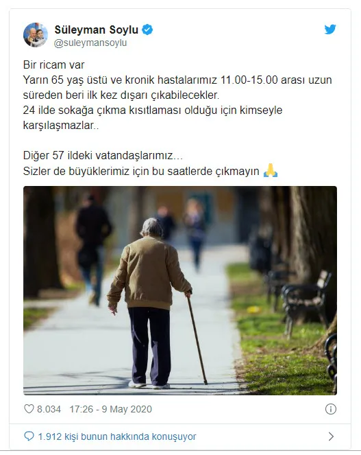 Son dakika: İçişleri Bakanı Süleyman Soylu bu fotoğraf ile paylaştı: Bir ricam var... - 1
