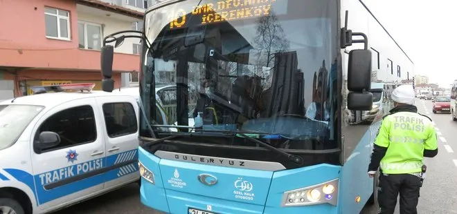 İstanbul’da toplu taşıma araçlarında koronavirüs denetlemesi
