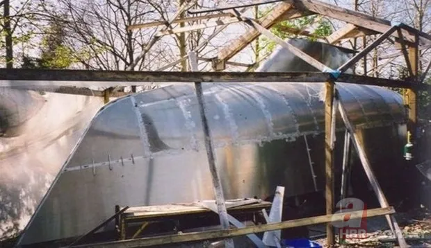 14 yıl emek verip kendi yatlarını yaptılar 9