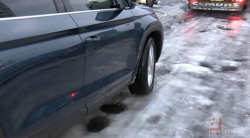İstanbullunun kabus gecesi! 15 saattir yolda kalan vatandaş: Su ve bisküvi ile duruyorum 6