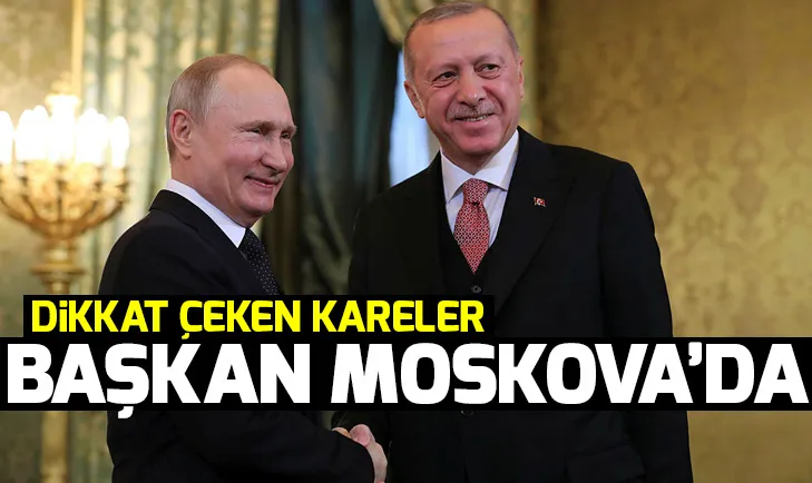 Başkan Erdoğan Rusyada Putin ile bir araya geldi