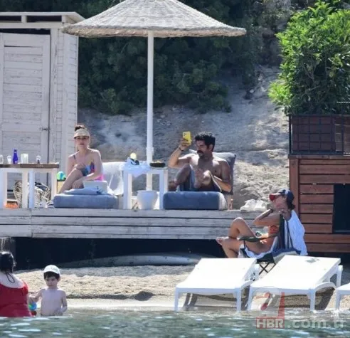 Burak Özçivit'in 3.5 aylık hamile eşi Fahriye Evcen'den hayran bırakan şezlong pozu! Minik Karan'la koronavirüse yakalanmıştı 17