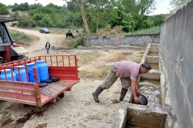 CHP’li Malkara Belediyesi vatandaşları susuz bıraktı! Halk tepki gösterdi