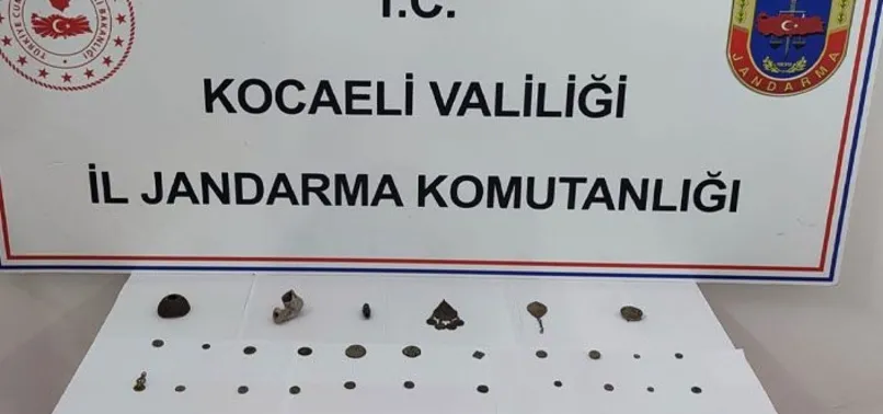 Kocaeli'de tarihi eser kaçakçılığı: 1 şüpheli gözaltında
