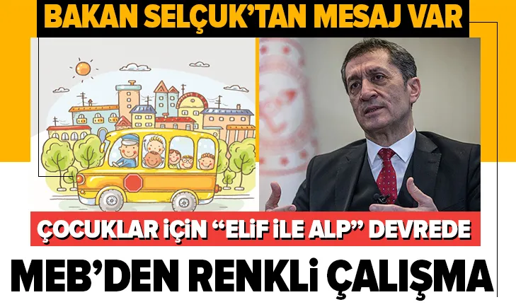 MEBden çocuklar için Elif ile Alp projesi