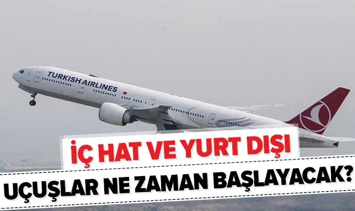 Thy Resmen Acikladi Ic Hatlar Ve Yurt Disi Ucuslar Ne Zaman Acilacak Ucak Seferleri Ne Zaman Basliyor