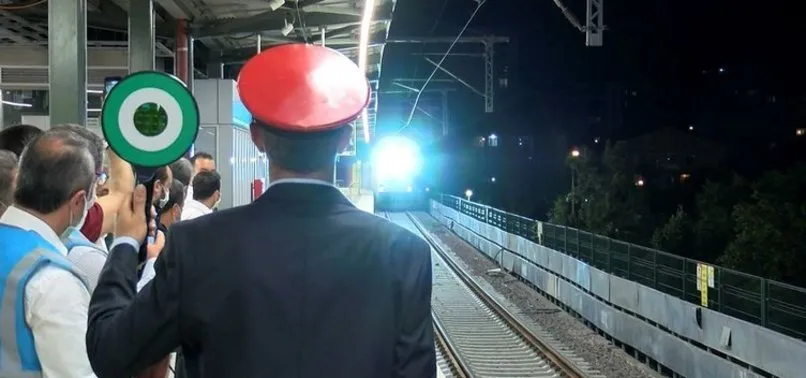 Marmaray'dan 100. yük treni geçti