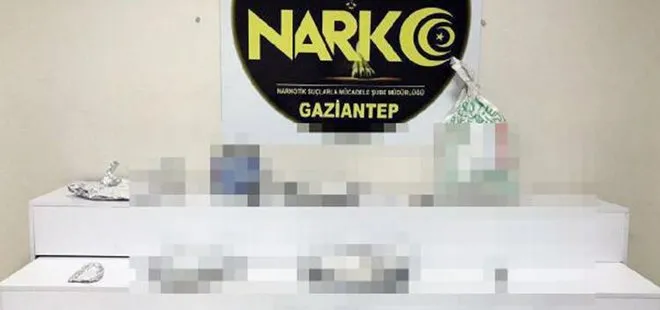 Gaziantep'te uyuşturucu operasyonu: 5 gözaltı