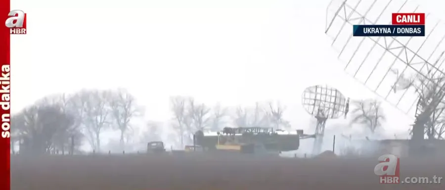 A Haber Ukrayna'da! İşte vurulan radar üssü 10