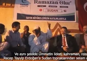 Sudan'dan Türk milletine ve Başkan Erdoğan'a selam gönderdiler! O ümmetin lideri...
