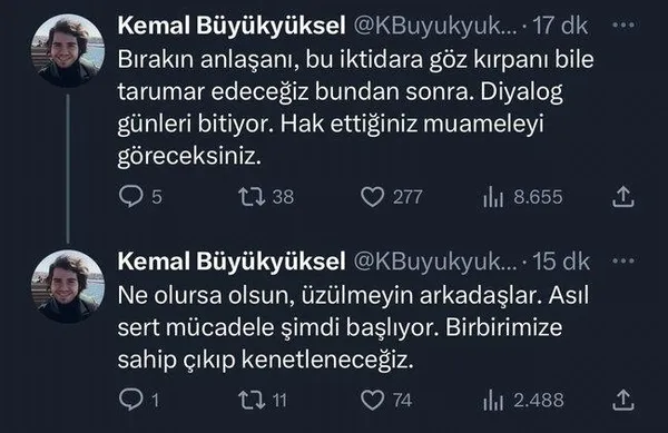 1684762955940.jpeg Koç Üniversiteli doktora öğrencisi CHP yandaşı Kemal Büyükyüksel vatandaşı hedef aldı tehditler savurdu: Tarumar edeceğiz - 1