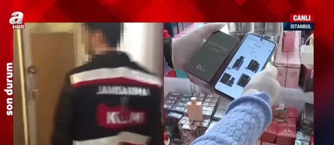 Sahte parfüm operasyonu! Barkod numarası kopyalanmış 20 bin şişe ele geçirildi - 1