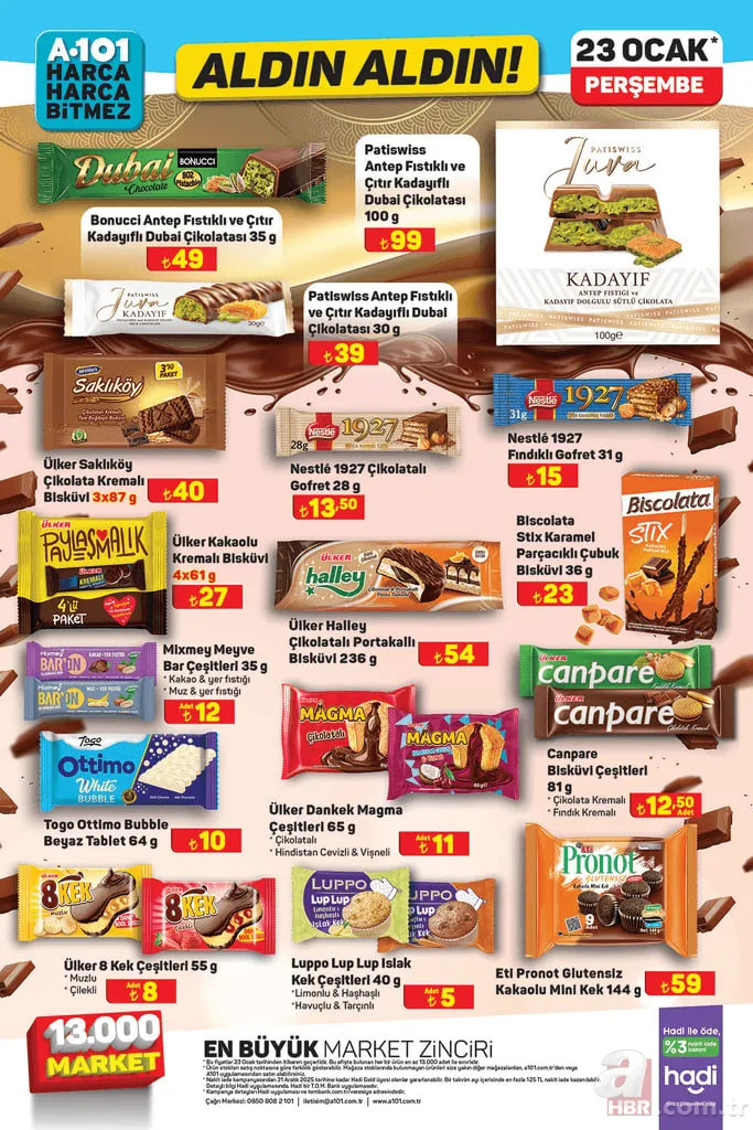 A101 23 Ocak aktüel kataloğu Aldın Aldın indirimleri: Dik süpürge, kettle, yoğurt, peynir 11