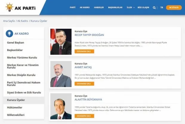 AK Parti'nin Kurucular Kurulu'nda 10 isim listeden çıkarıldı - 2