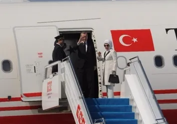 Cumhurbaşkanı Erdoğan Katar'da