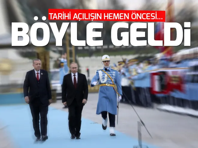 Rus lider Putin Türkiyede