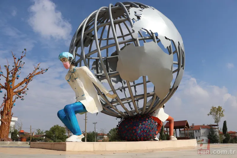 Kötü heykelde devrim yaptılar! Denizli CHP'nin Sağlık Parkı'nı tartışıyor 7