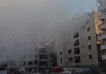 Irak'ta sivillerin kaldığı ev vuruldu