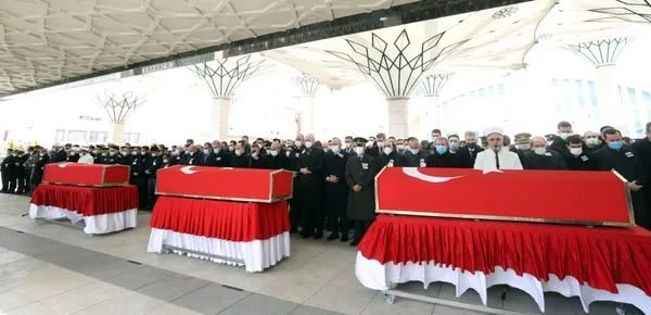 Başkan Erdoğan’dan şehit Burak Coşkun, Ertuğ Güler ve Harun Turhan’ın ailelerine başsağlığı mesajı