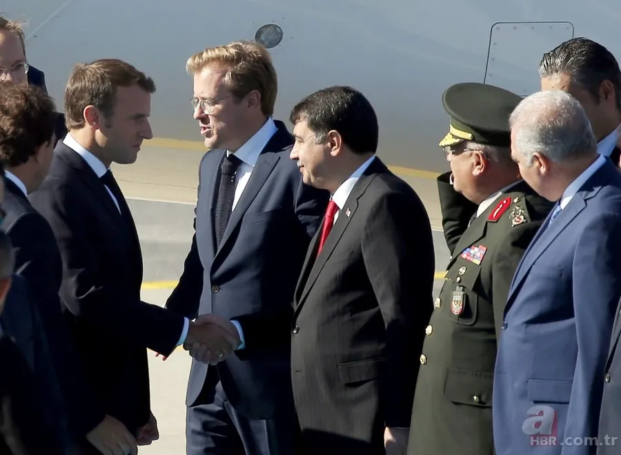 Fransa Cumhurbaşkanı Macron İstanbul'a geldi 5