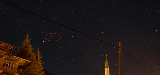 Milyonda bir gerçekleşen gökyüzü olayı sandı! Fotoğrafa bakınca gözlerine inanamadı