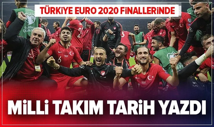 Türkiye EURO 2020'de...