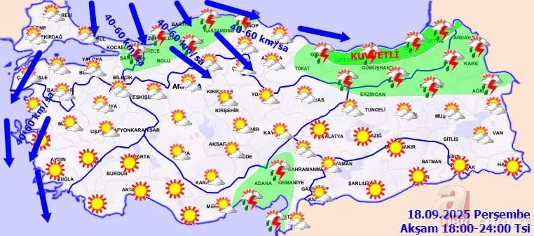 İstanbul için kritik saatler! Gök gürültülü sağanak, sel ve fırtına alarmı: 4 bölgede rüzgar 60 KM'yi bulacak! İşte riskli yerler... 12