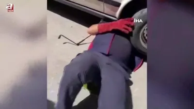 Motora giren yavru kediyi itfaiye ekipleri kurtardı