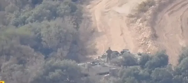 Hizbullah İsrail tankını vurdu! Lübnan-İsrail sınırında merkava tipi iki tank hedef alındı