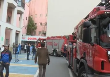 İstanbul'da hastane yangını