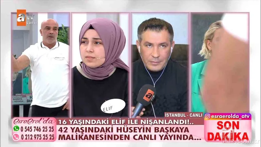 Tehdit şantaj taciz! Türkiye Esra Erol’daki bu olayı konuşuyor! 42 yaşındaki Hüseyin Başkaya Elif'i 16 yaşındayken kandırdı mı? Esra Erol ekibi o malikanede... 19