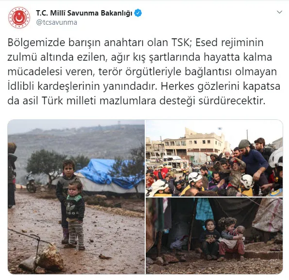 MSB’den anlamlı paylaşım: Kardeşlerinin yanındadır