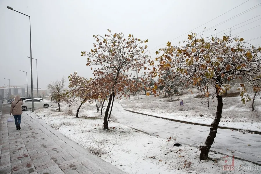 Meteorolojiden SON DAKİKA kar yağışı uyarısı! Hangi illere kar yağdı? İşte Türkiye'den kar manzaraları! 10