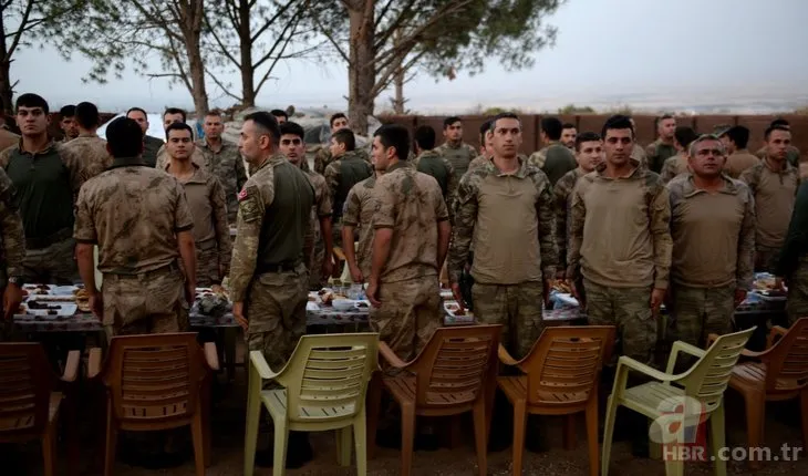 Korgeneral İsmail Metin Temel, Afrin kahramanlarıyla Burseya’da iftar yaptı