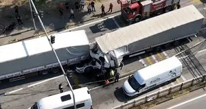 Giresun’da trafik kazası : 1 ölü