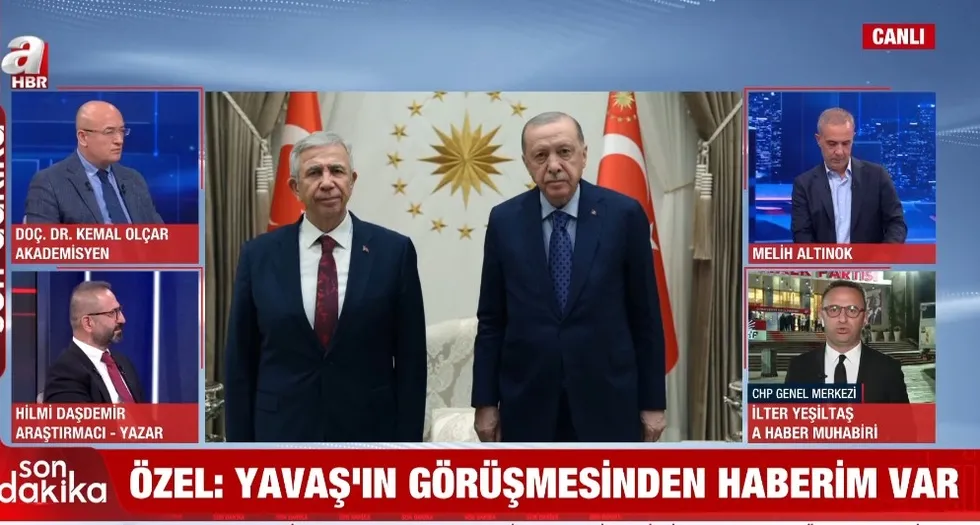 Mansur Yavaş Külliye'de! Başkan Erdoğan'dan önemli kabul | Görüşmenin detayları A Haber'de - 2