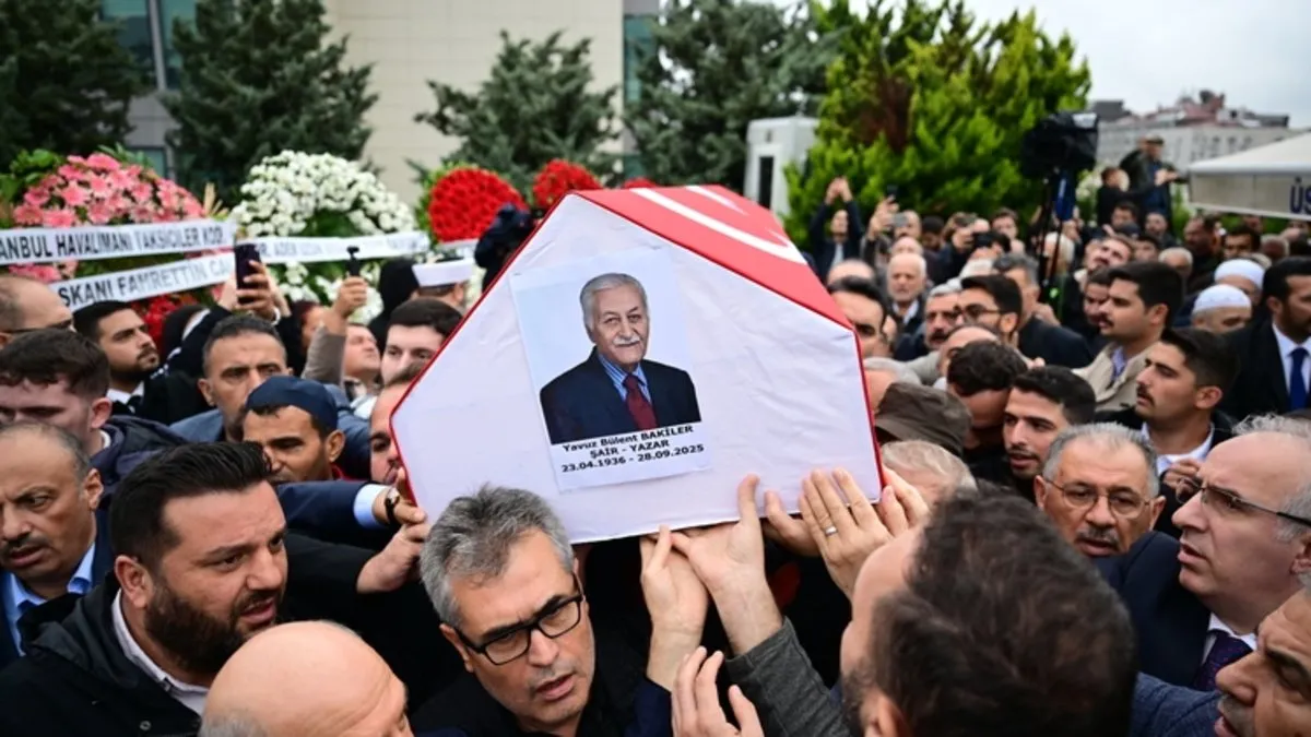 Türk Edebiyatının usta ismi Yavuz Bakiler'e veda! Sivas'ta toprağa verildi