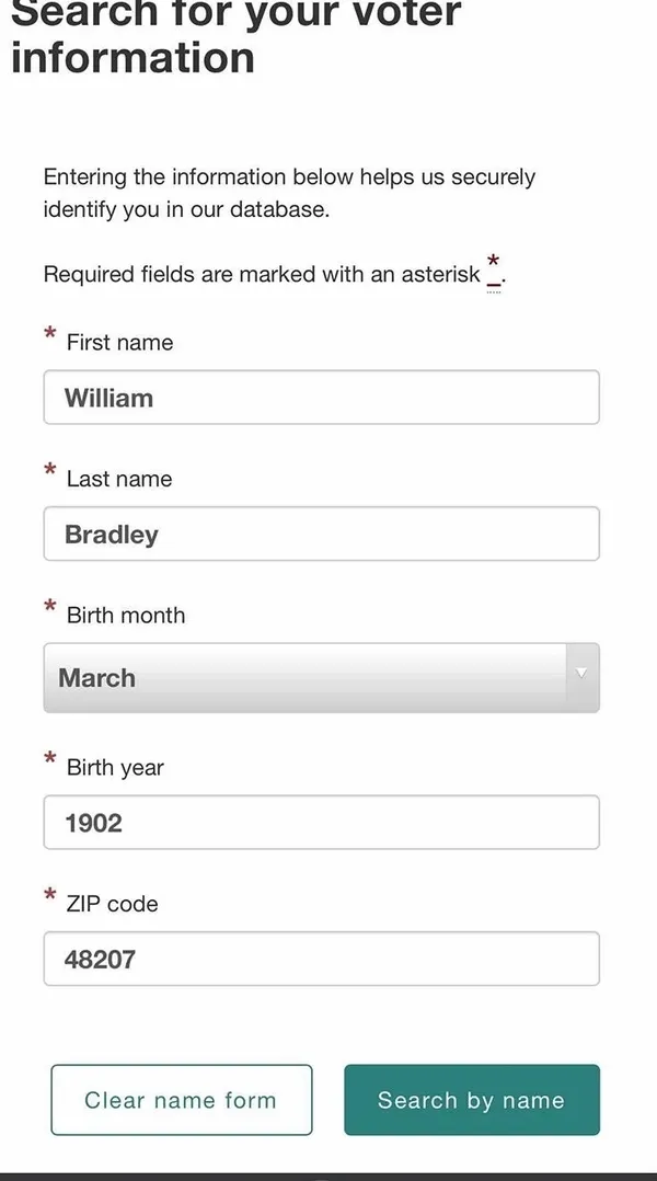 1984 yılında ölen William Bradley Biden’a oy verdi