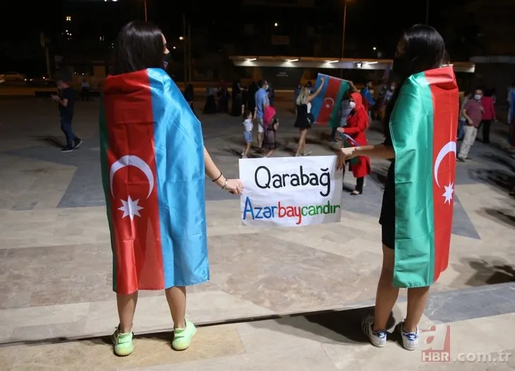 Türkiye'de Azerbaycan için dev konvoy