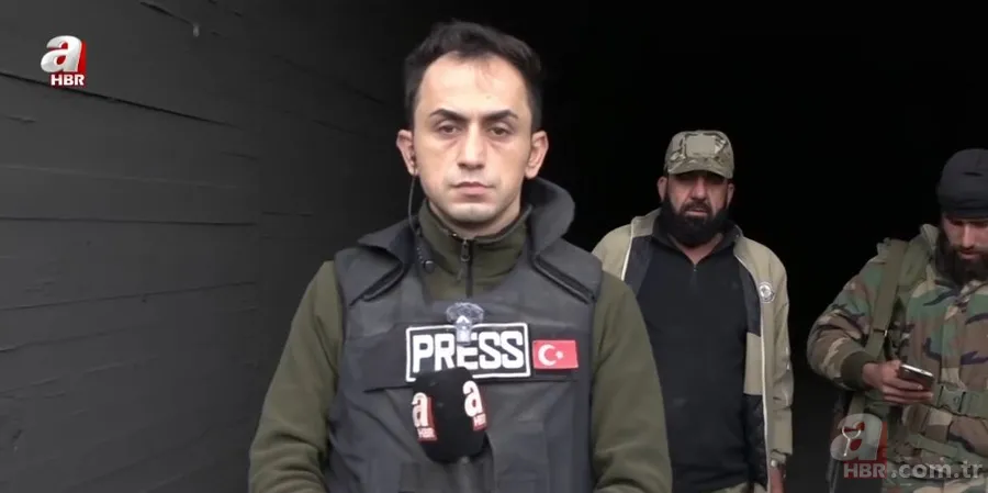 A Haber Suriye'deki o dev mühimmat deposunu görüntüledi! İşte dağın altında cephanelik 1