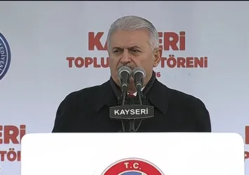 Başbakan Yıldırım: Kayseri'ye hızlı tren getireceğiz