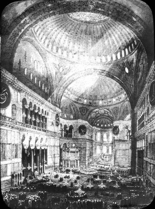 iste ayasofya nin cami oldugu o yillar