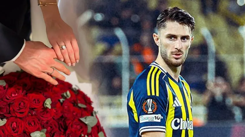 Fenerbahçe'nin milli yıldızı İsmail Yüksek nişanlandı
