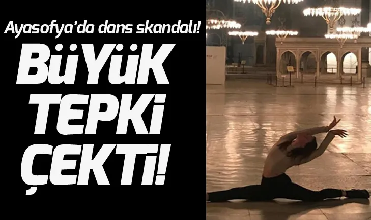 Leyla Alatondan skandal Ayasofyada dans provokasyonu