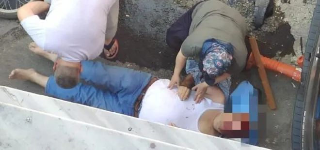 Bursa'da otomobiliyle motosikletliye çarptı! Olay yerinden kaçtı