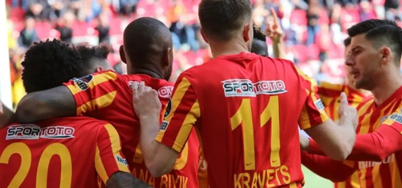 Gol düellosunun galibi Kayserispor